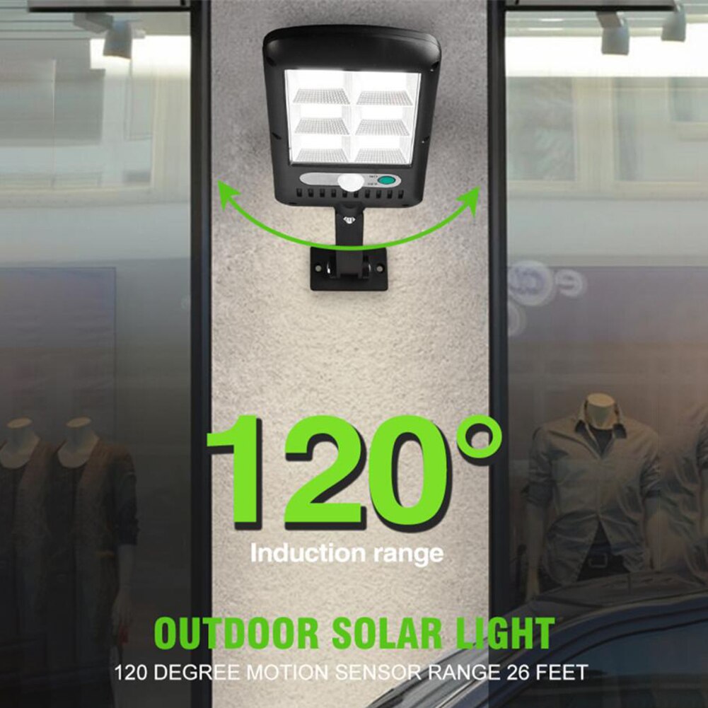 60/120/213 led Outdoor Solar Lamp Motion Sensor Wall Light Waterproof Garden Street Lamp Sunlight Powered Garden street light