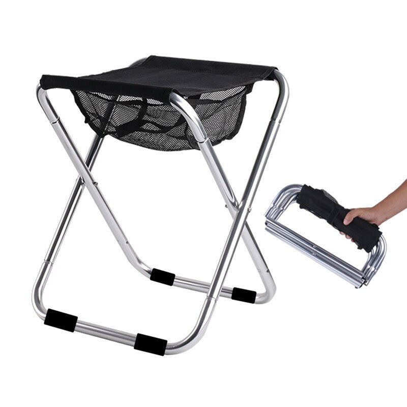 Folding Bench, Outdoor Portable Folding Chair, Camping Chair, Camping Aluminum Alloy Fishing Bench