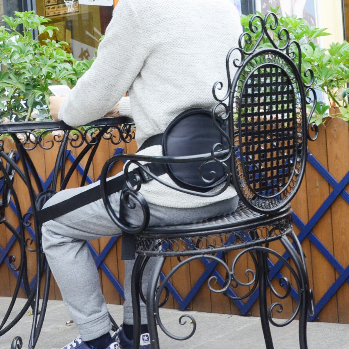 Adjustable Waist Protection Back Support Belt Pad Sitting Lumbar Support Brace for Pain Relief Hunchback