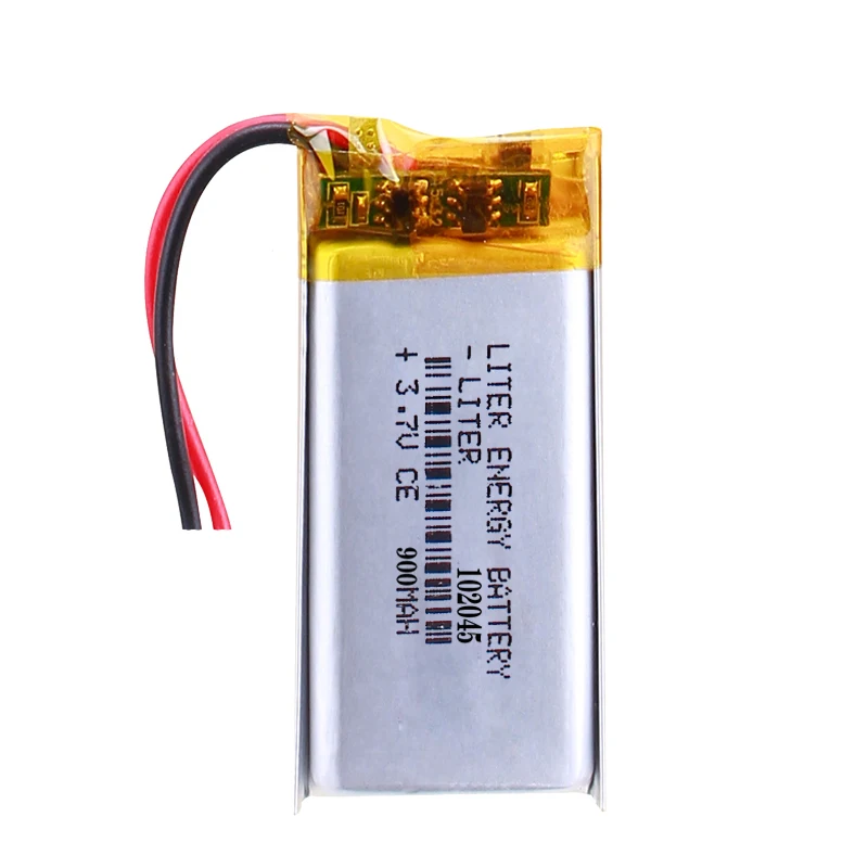 3.7V Rechargeable Polymer lithium ion / Li-ion battery 102545 for TOY,POWER BANK,GPS,mp3,mp4: grey
