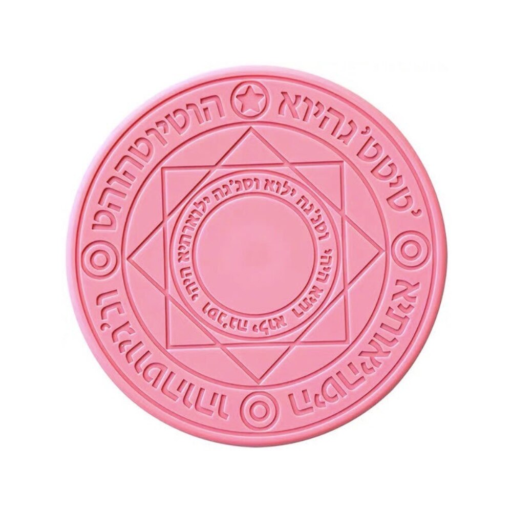 Magic circle draadloze oplader 10w draadloos snelladen voor gebruik met apple x samsung  s9 xiaomi redmi voor huawei honor qi draadloos: Zilver