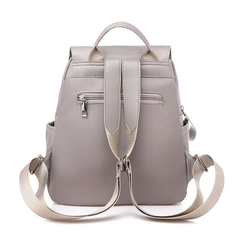 Uformell multifunksjonell stor lommesekk ryggsekk klassisk vanntett oxford dagsekk stor kapasitet reise skulderveske rød