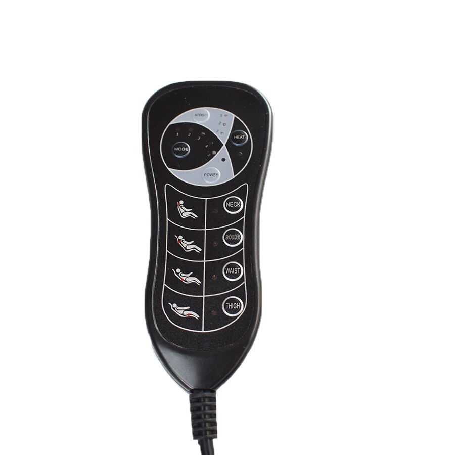 Hause Büro Voller Körper Massage matt Vibration Kissen Nacken Massage Stuhl Massage Entspannen Auto Sitz 12V
