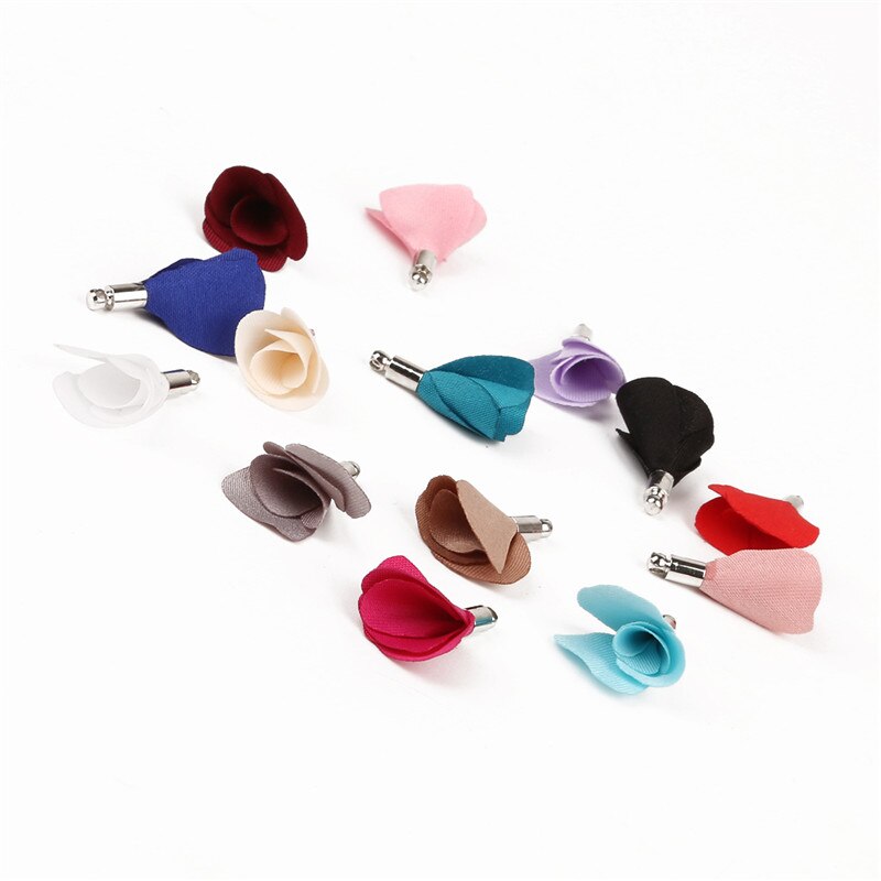 15 x 20mm stuks 10-20 stoffen bloemenkwast bedels hanger voor bruiloft feestjurk gordijn naai accessoires doe-het-zelf