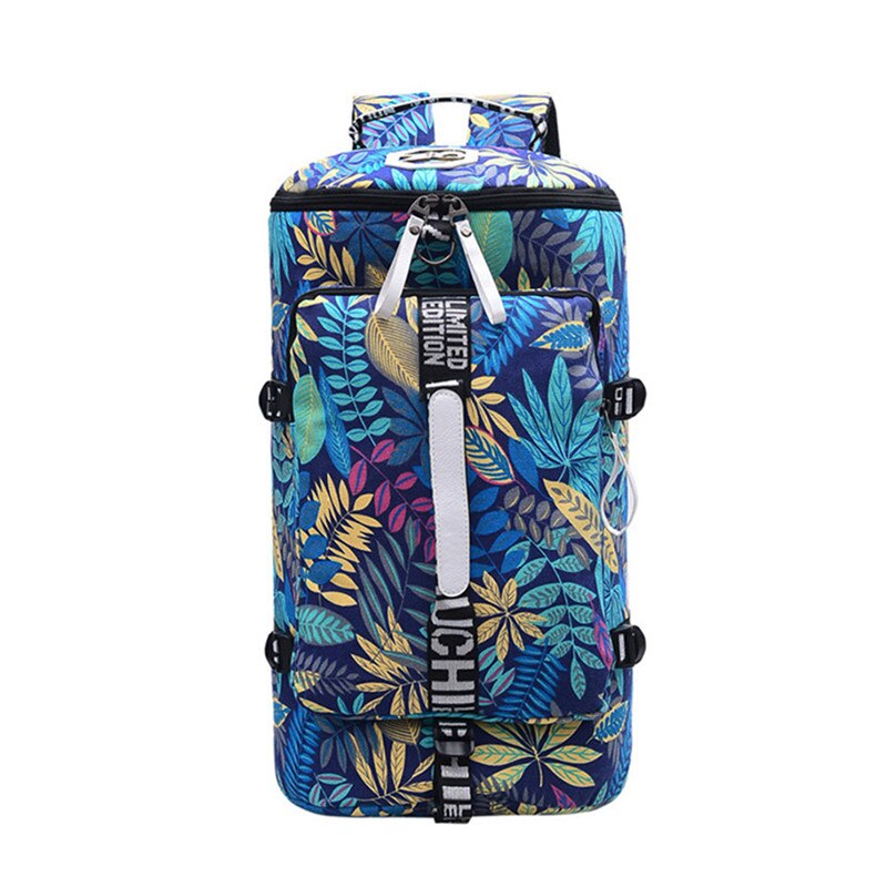 Bekende merken canvas dames reistassen voor dames met grote capaciteit, reisrugzak voor dames, multifunctionele crossbody tas: D