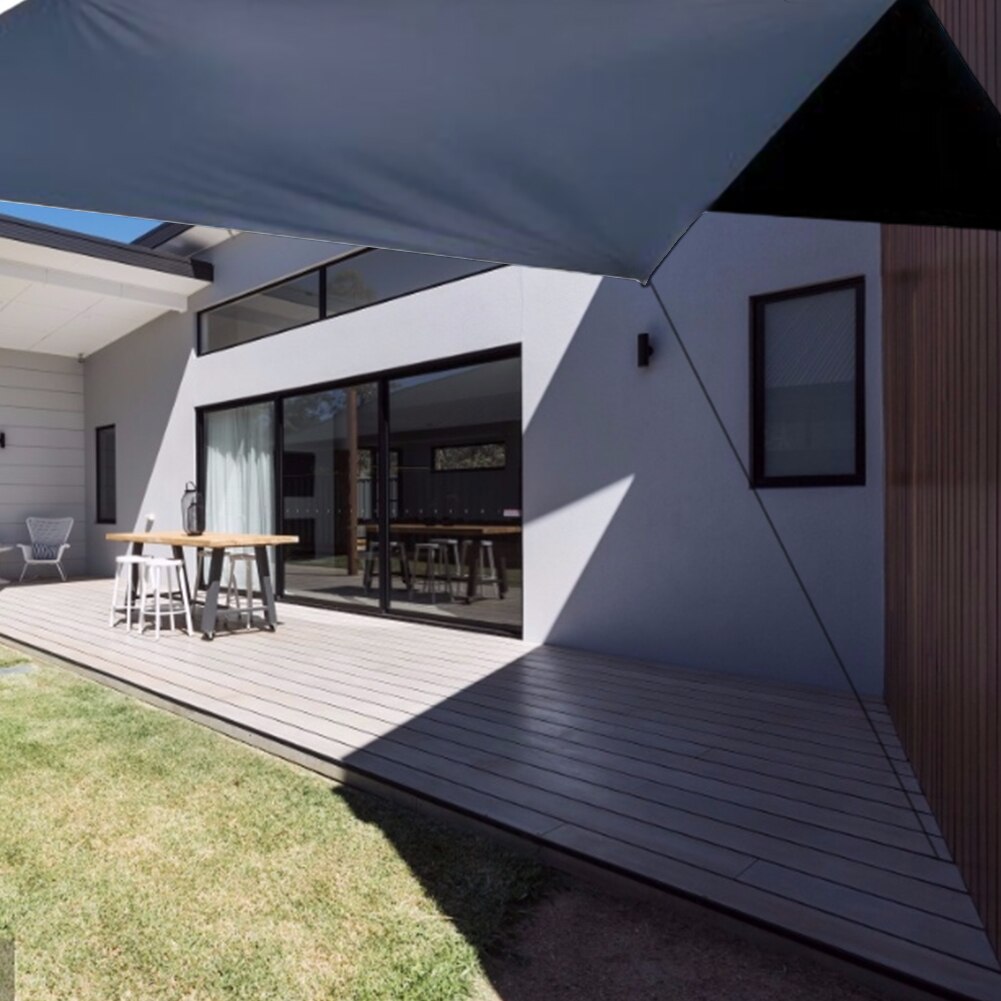 3 x 3m sun canopy awning tent tarpaulin outdoor camping rain fly anti-uv protection fabric beach shade parasol canopy