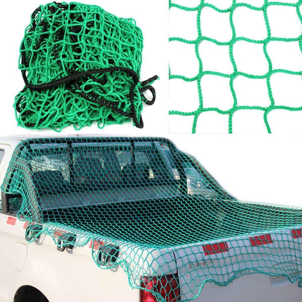 Polypropylene Luggage Pickup Car Extend Mesh Cover Trailer Bungee Truck Bed Cargo Net Accessories Anti-falling Heavy Duty