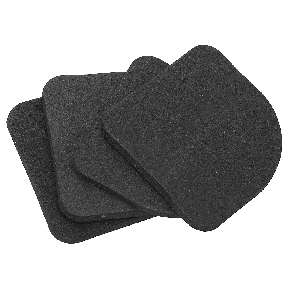 4 st / set lådhylla liners tvättmaskin vibrationsdämpande pad matta för foten av möbler skåp kylskåp stötsäker