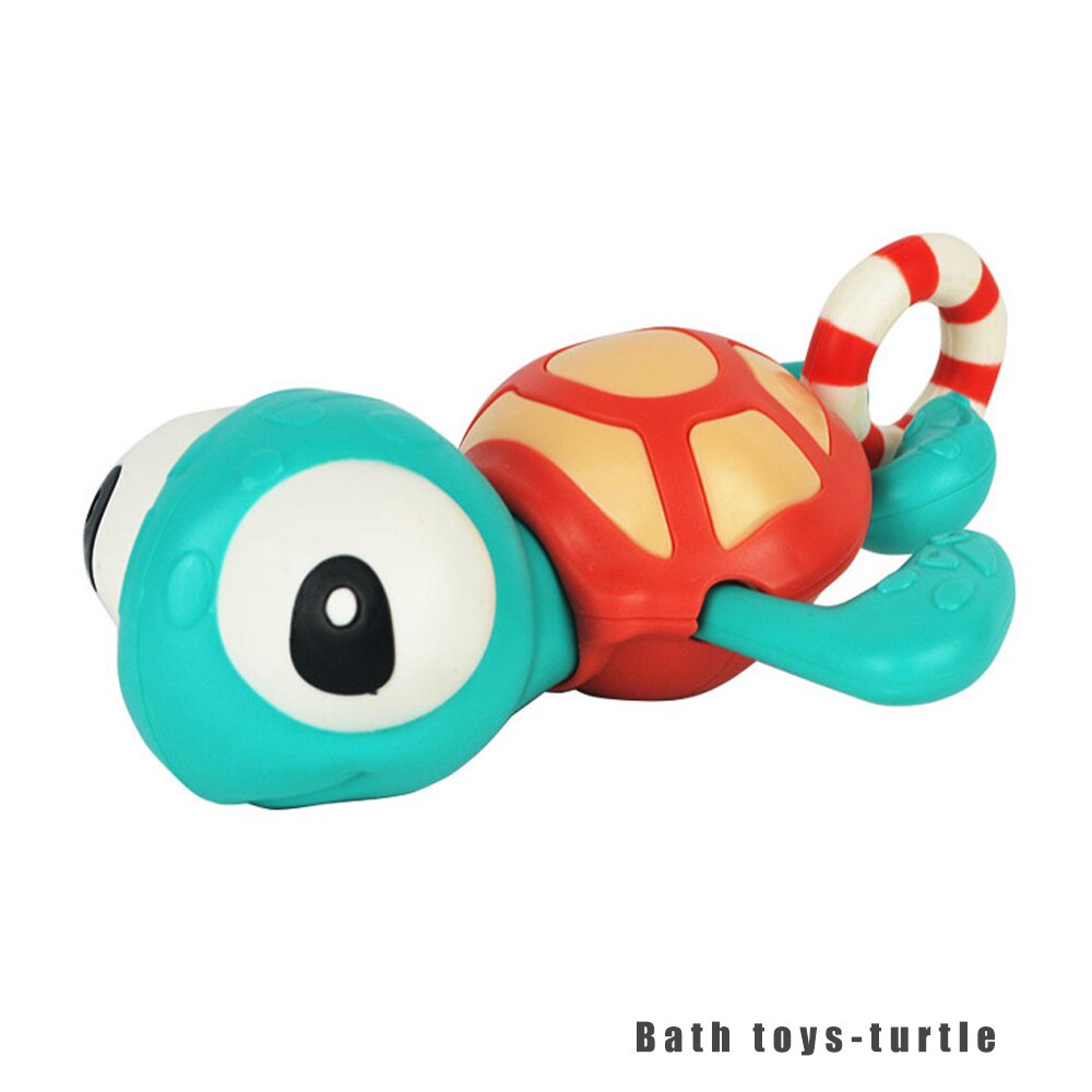 Swimming Turtles Floating bath toys beaver water shower Toys kids party swim pool 1- 2 pieces summer: 1pcs turtle