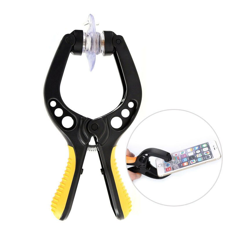 Repair Mobile Phone Tool Suction Cup LCD Screen Sucker Opening Tool Double Separation Clamp Plier Repair Tool For IPhone IPad