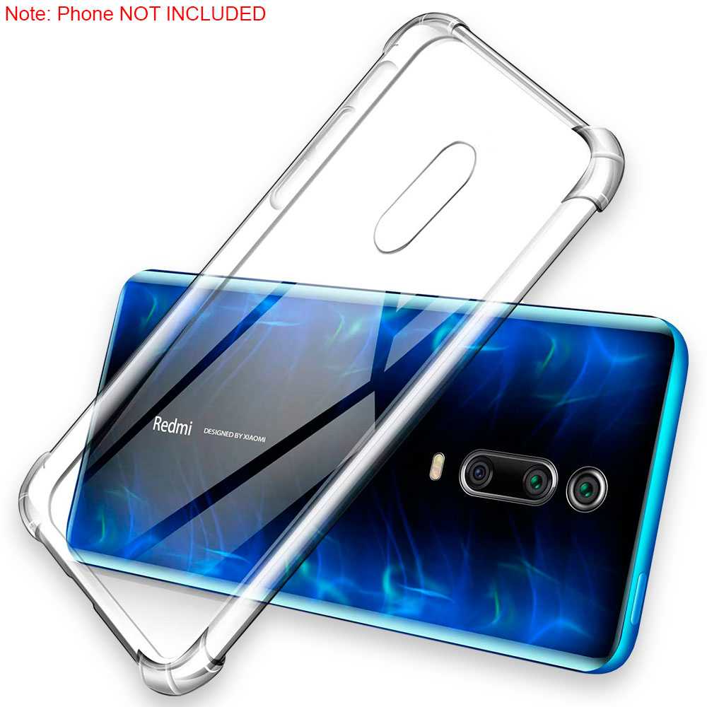 OcioDual Clear TPU Gel Silicone ShockProof Antishock Case Cover voor Xiaomi Mi 9T / 9T PRO K20 / K20 PRO