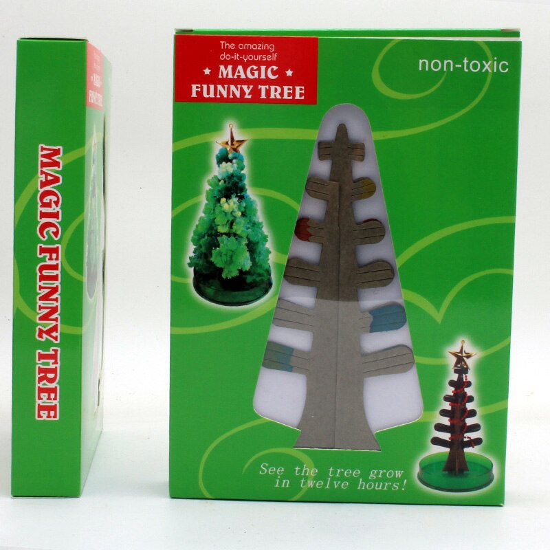 Faroot functionele magische groeiende boom speelgoed jongens meisje kristal plezier kerstmis schattige kerstsok vulling: 3