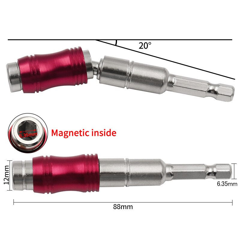 1/4Inch Hex Shank Magnetic Bit Holder Screwdriver ... – Grandado