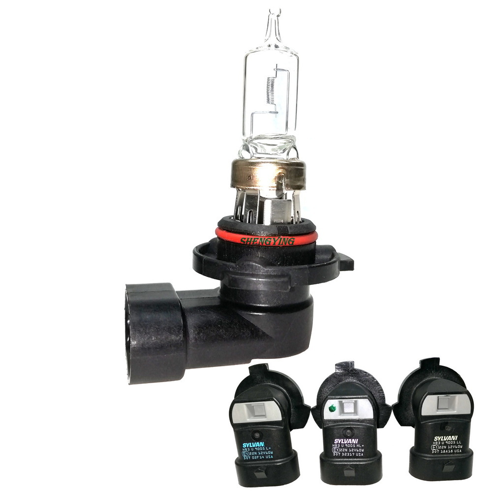 Bombillas de faros halógenas originales, lámparas de luz de carretera, 12V, 60W, HB3 U, 9005 L+ LL HL+ SL+