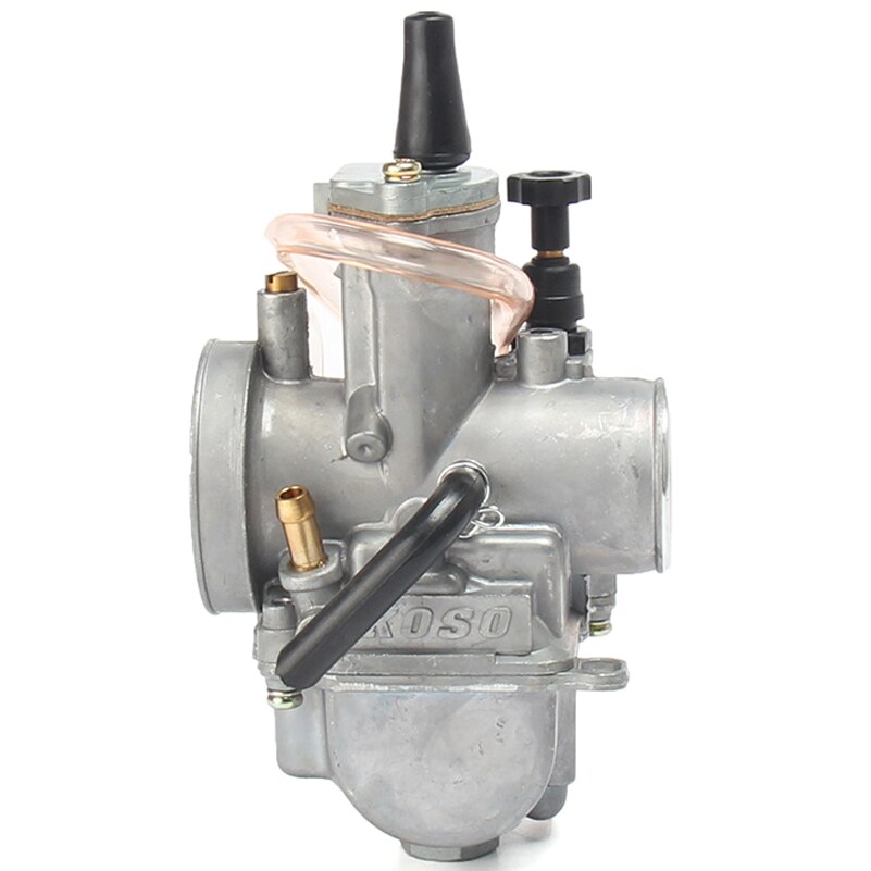 2T 4T Universal Koso Carburador de la motocicleta Carburador 28 30 32 34mm con poder Jet para Racing Moto
