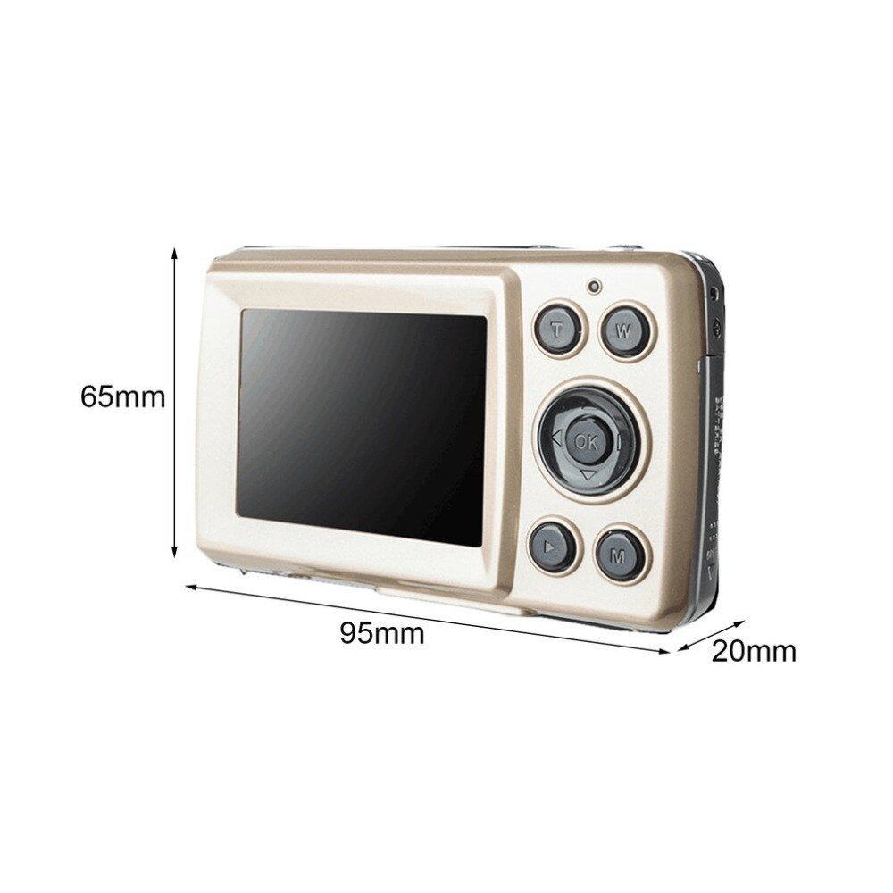 Draagbare Mini 2.4 Inch Tft Lcd-scherm High-Definition Schieten Camera Pocket Camera Automatische Clear Schieten