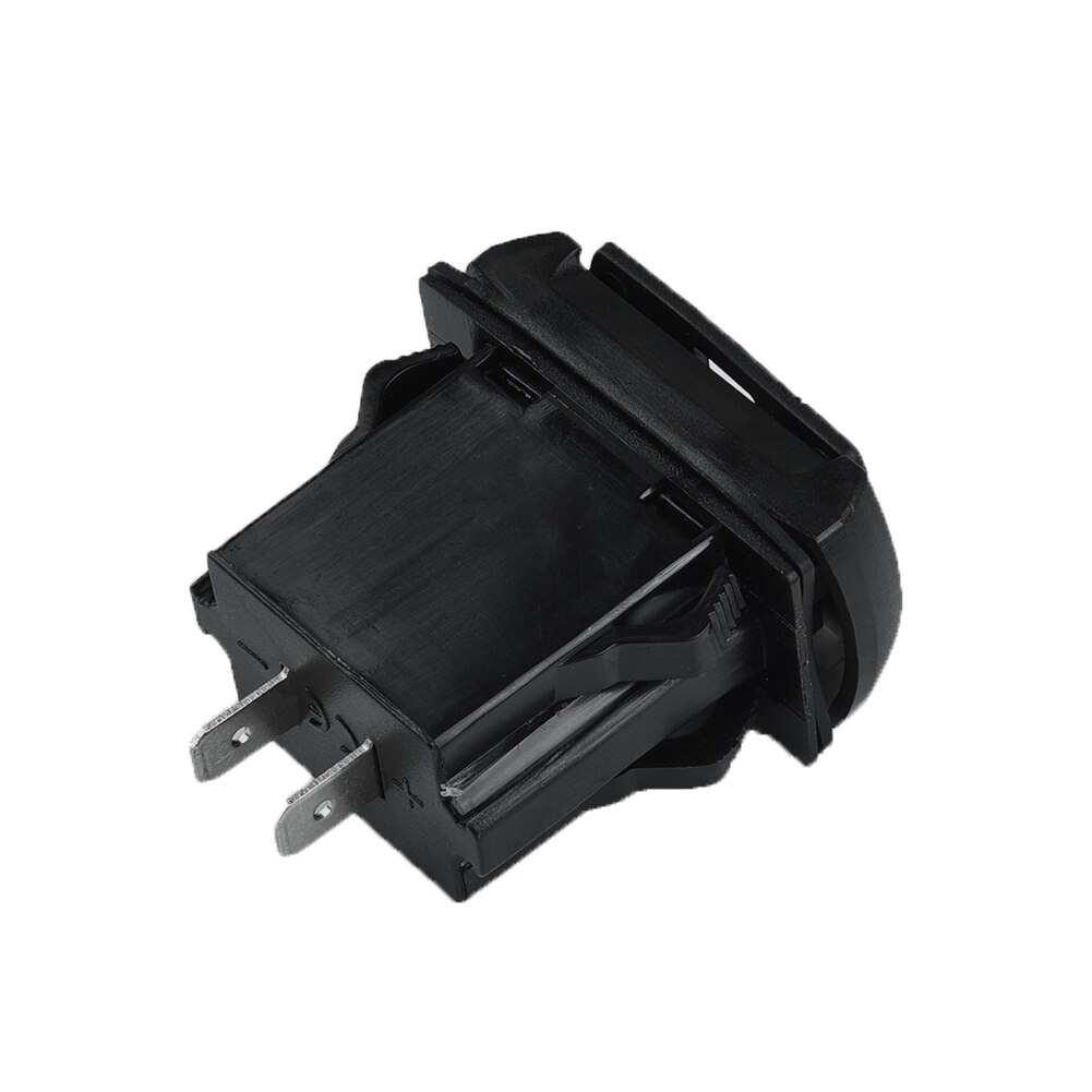 12V Charger Boat Socket Rocker Switch Panel Voltmeter PA66 Nylon Black
