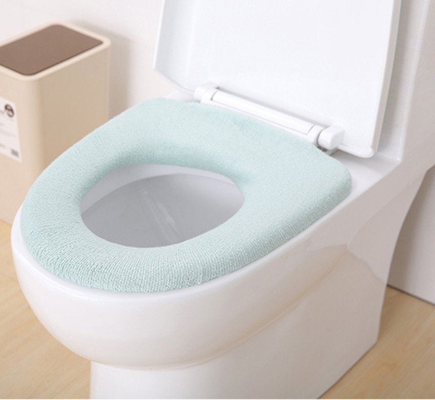 Baby Badkamer Warmer Toilet Doek Wasbare Bekleding Zachte Comfortabele Wc Cover Wasbare Colthes Katoen De Close Huid.