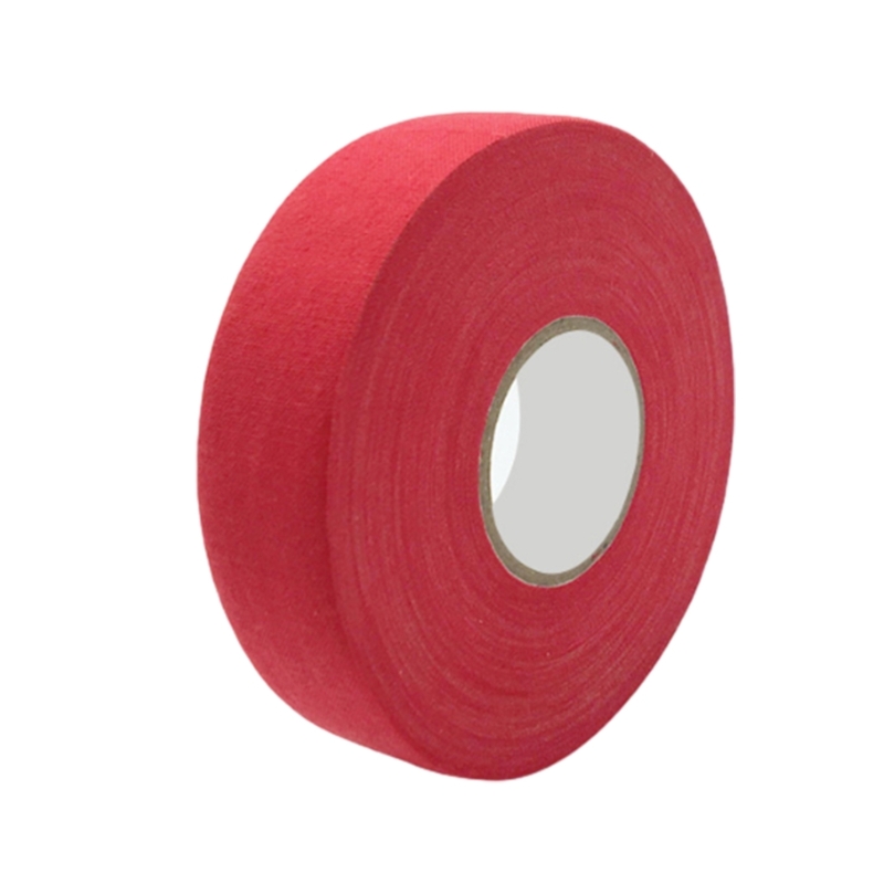 Hockey Tape, 27 Yards Hockey Tape, Self-Adhesive Ice Hockey Grip Tape Roll: Red