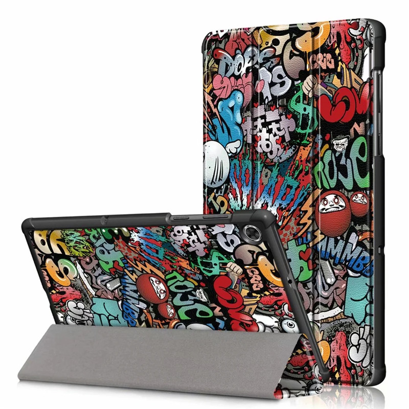 Couverture intelligente pour enfants, étui pour Lenovo Tab M10 FHD Plus 10.3, TB-X606F TB-X606X M10 HD 2e génération TB-X306F X306X, support pliable pour tablette