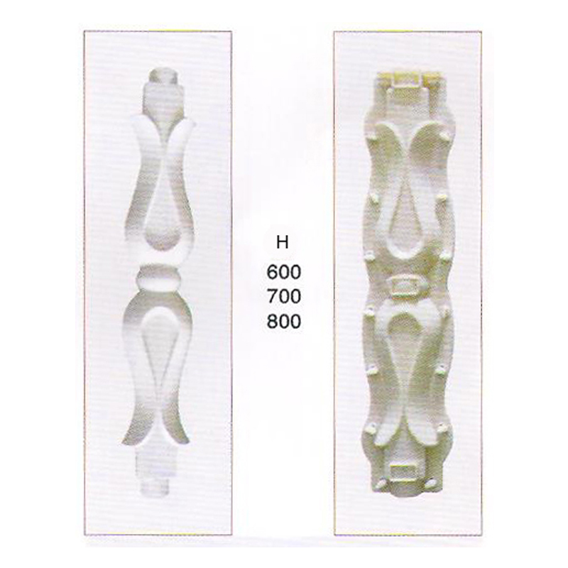 Balaustre de cemento, de hormigón para balaustre balcón y jardín, bricolaje, moldes: WH-BP17 70cm