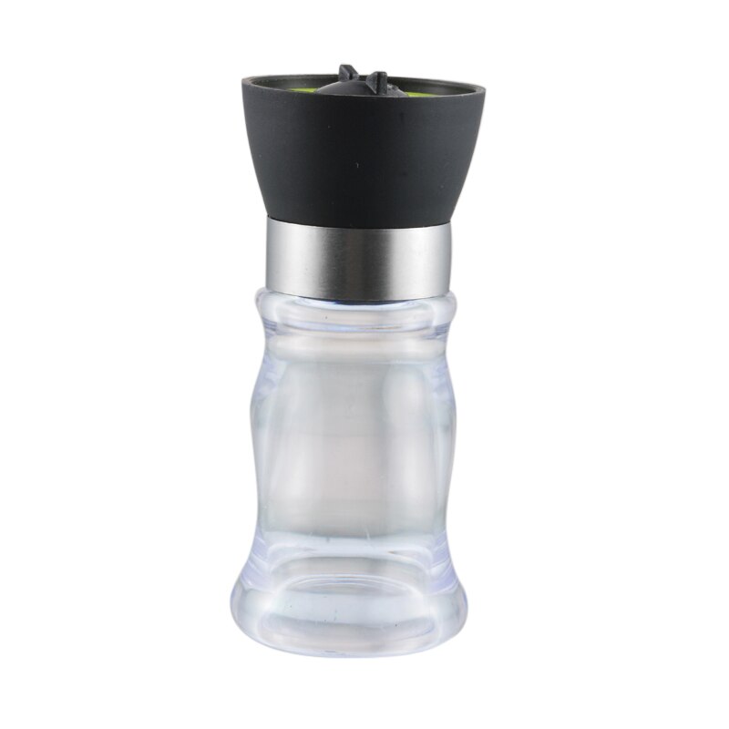 Automatisk salt pepper mølle kvern rustfritt stål bærbar mølle krydder muller kjøkken verktøy krydder pepper mølle maskin: G95255a