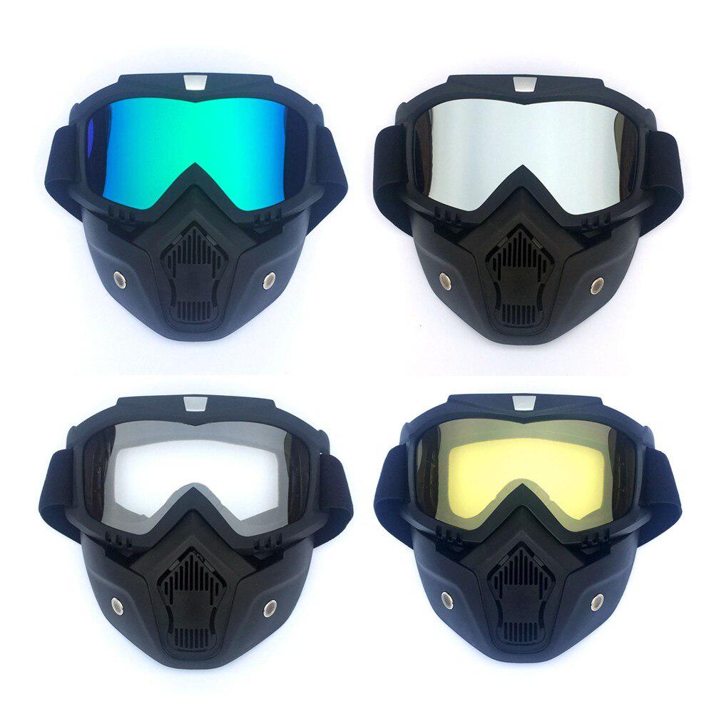 Snøskibriller snøscooterbriller ski helmaske snowboardbriller vindtette motocrosssolbriller utendørsbriller