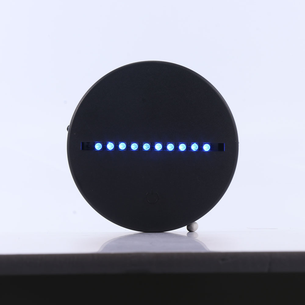 1/2/5/10pc usb kaapeli kosketus 3d led valoteline lampun kanta yövalon vaihto 7 väriä värikäs valojalustat pöydän koristelu