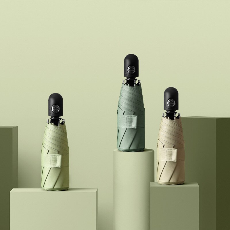 5 Voudige Academy Winddicht Paraplu Reizen Automatische Clear Parasol Zon Mini Paraplu Regen Vrouwen Sombrilla Ambrella BW50YS