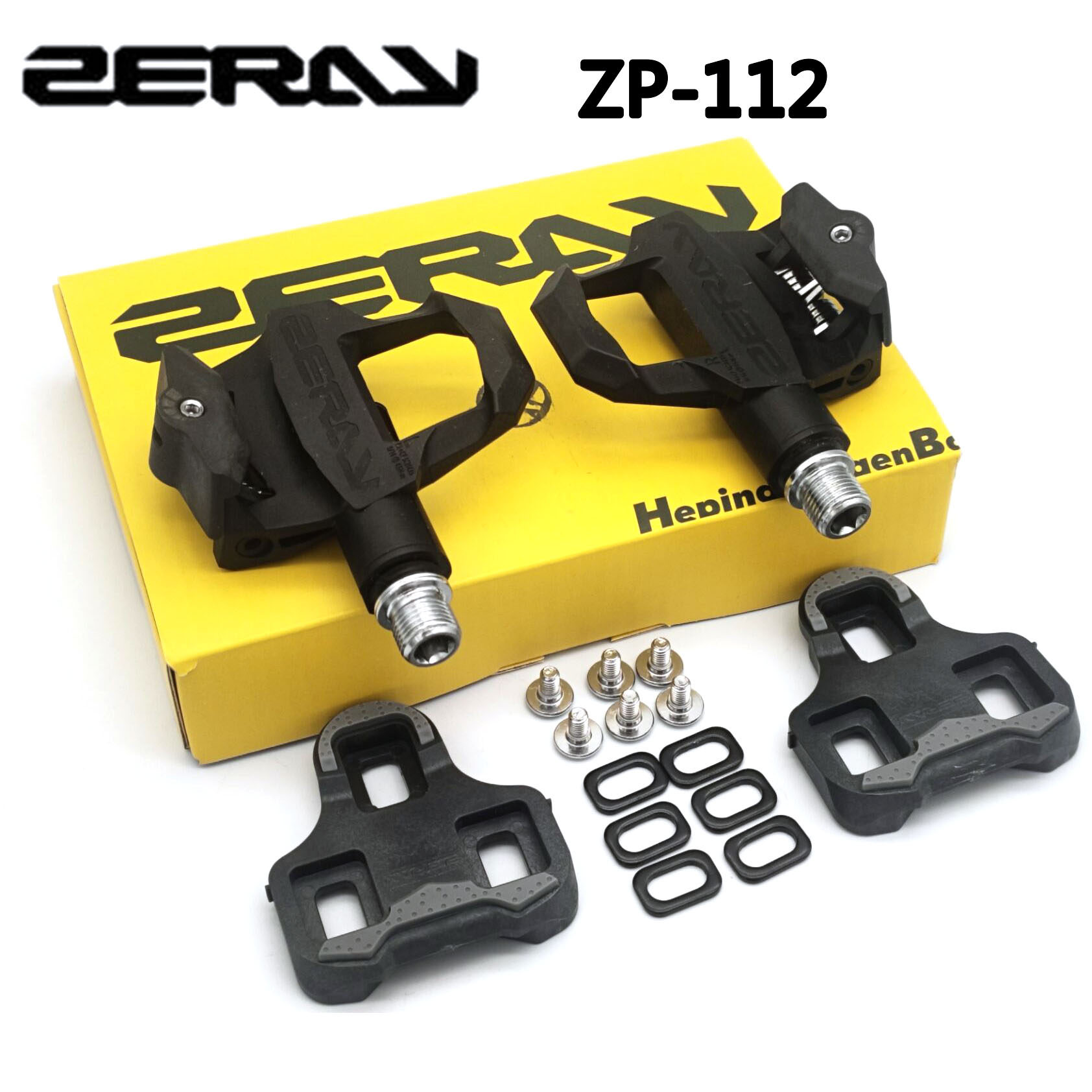 Zeray ZP-110 112 Carbon Fiets Pedaal Geschikt Voor Keo Zelfsluitende Professionele Fiets Pedalen Racefiets Pedaal