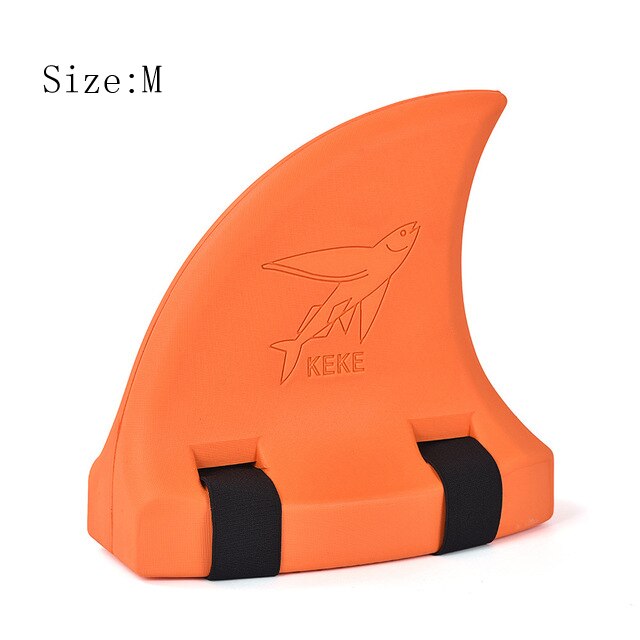 Aletas de natación EVA para niños y adultos, flotantes, flotantes para la piscina, ayuda para nadar, deportes acuáticos: orange M