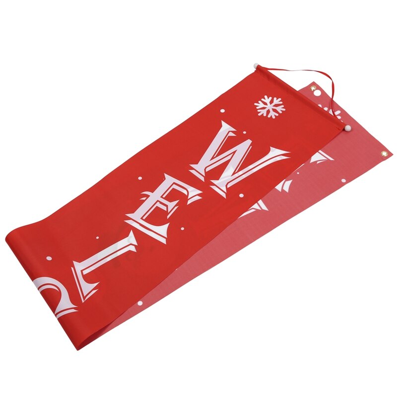 Kerstversiering voor op de veranda, deurbanner, hangende kerstversieringen voor thuis