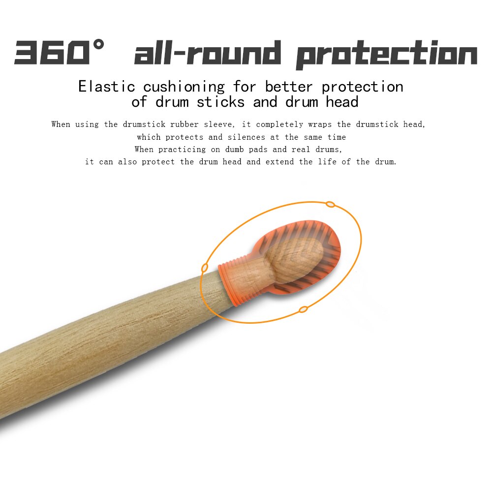 Drum Cap 2 Stuks Siliconen Drum Cover Drum Hoofd Bescherming Mute Cap Jazz Snare Drum Elektronische Mute Drum Praktijk