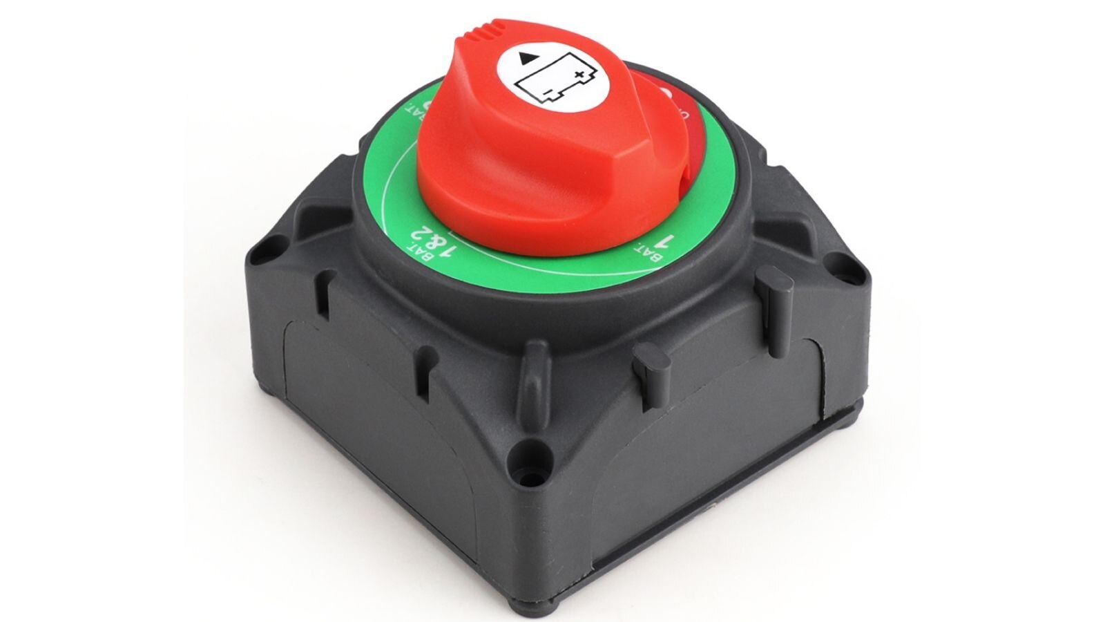 Heavy Duty Dual Battery Selector Disconnect Switch 1-2-Both-Off Battery Switch