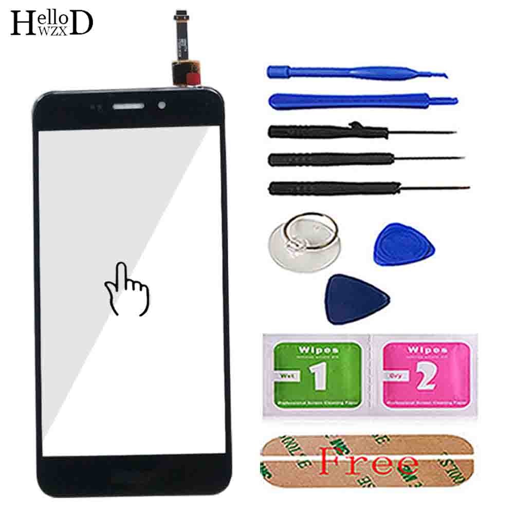 Mobile Touch Screen For Huawei Honor 6C Touch Touchscreen Sensor Panel Digitizer Outer Glass Tools Adhesive Wipes