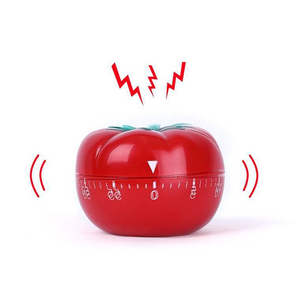 Tomato Timer Kitchen Mechanical Timer Countdown Timer Reminder Alarm 1-60min 360 Degree Minuterie timer