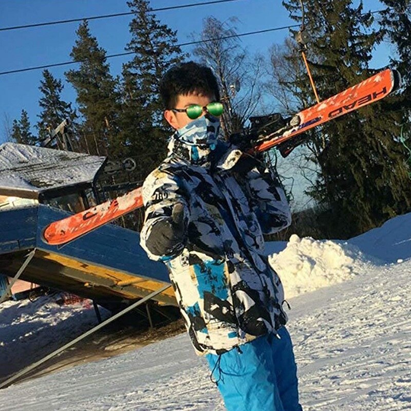 Mutusnow mænds skijakke vandtæt vindtæt snowboardjakke sne snowboardjakke til udendørs camping vandreture ski