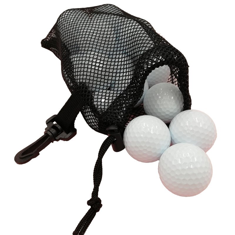 Golf nylon mesh taske, mesh taske mesh golf taske, bold opbevaring rack, stor kapacitet golf samler, golf tilbehør