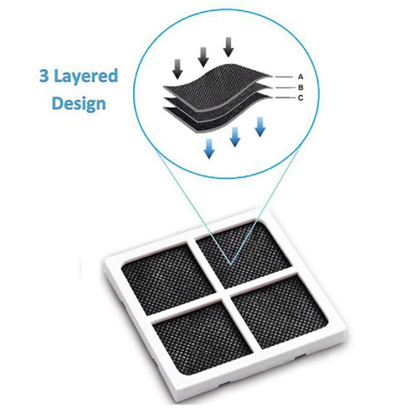 Refrigerator lg 8Pack Replacement for LG ADQ73214404 Refrigerator Air Filter for LG LT120F ADQ73214404 Fridge Air Filter