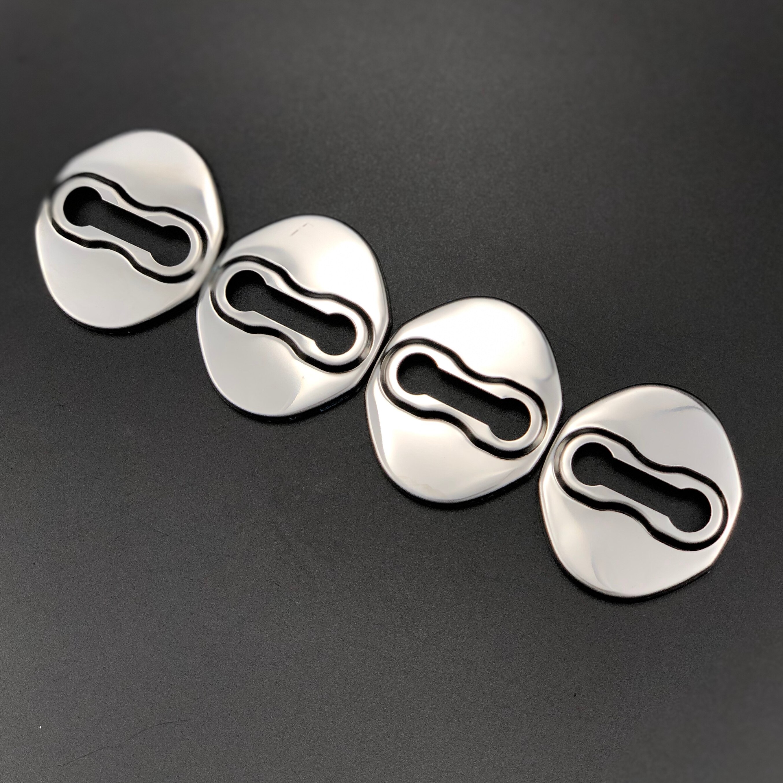 Car Accessories Door Lock Anti Rust Cover For Mitsubishi ASX Outlander Lancer Colt Evolution Pajero Eclipse Cross Grandis Zinger