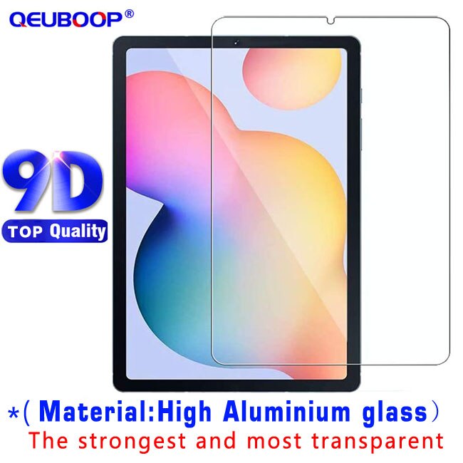 Voor samsung tab  s6 lite 10.4 inch screenprotector voor galaxy tab  s6 lite 10.4 sm-p610 p615 gehard glas guard flim: 9d glazen
