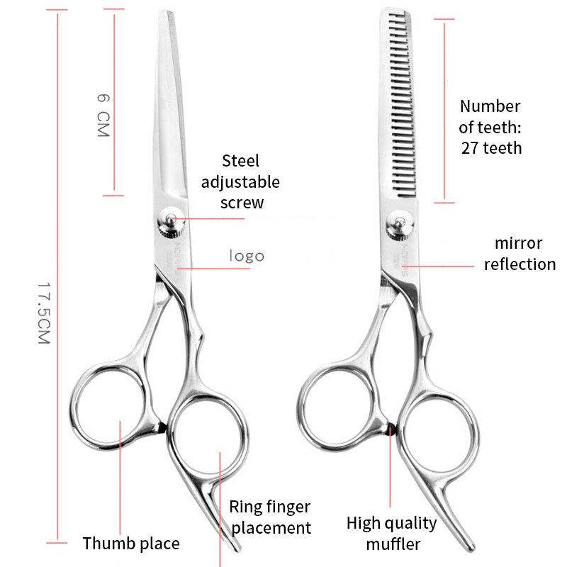 Haar Knippen Schaar Set Professionele Kappers Schaar Kit Kapper Haar Snijder Kapper Salon Kam Schaar Kits