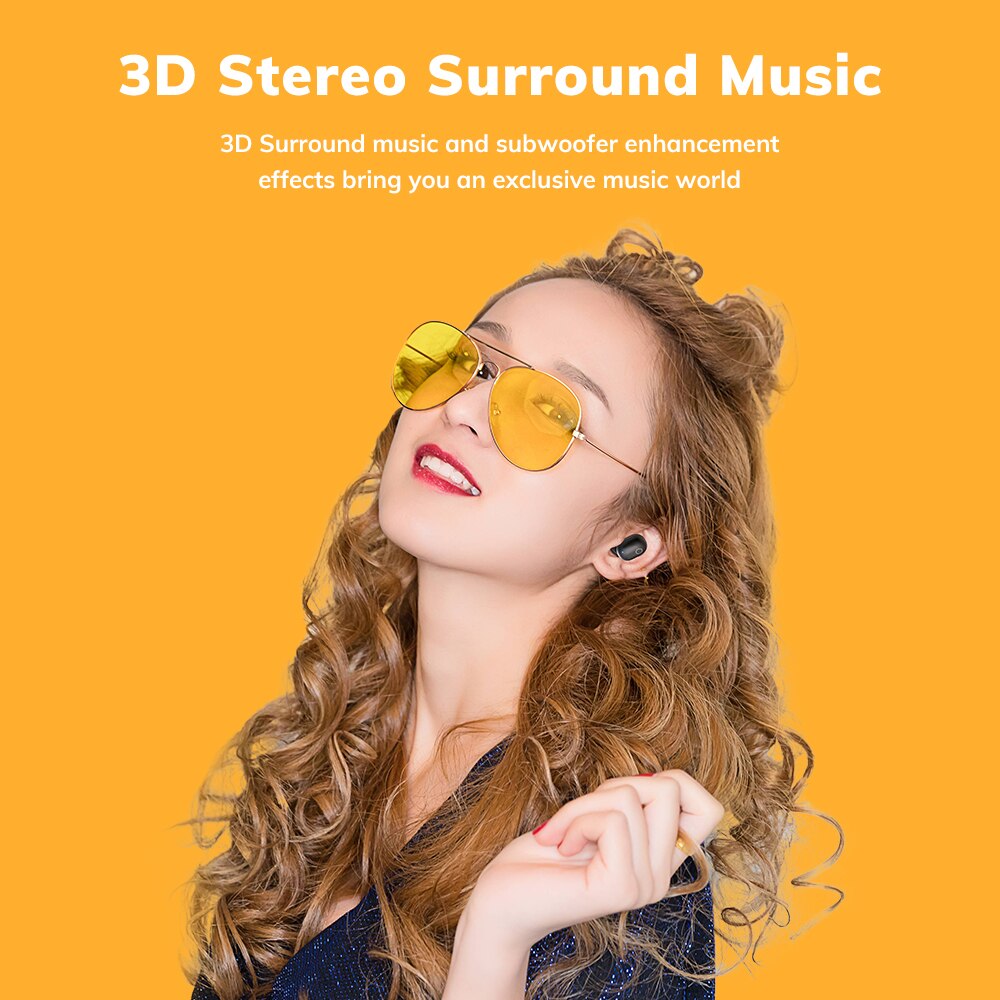 TOPK T12 TWS Bluetooth écouteurs 5.0 sans fil casque tactile contrôle vrai sans fil écouteurs dans l'oreille casque stéréo