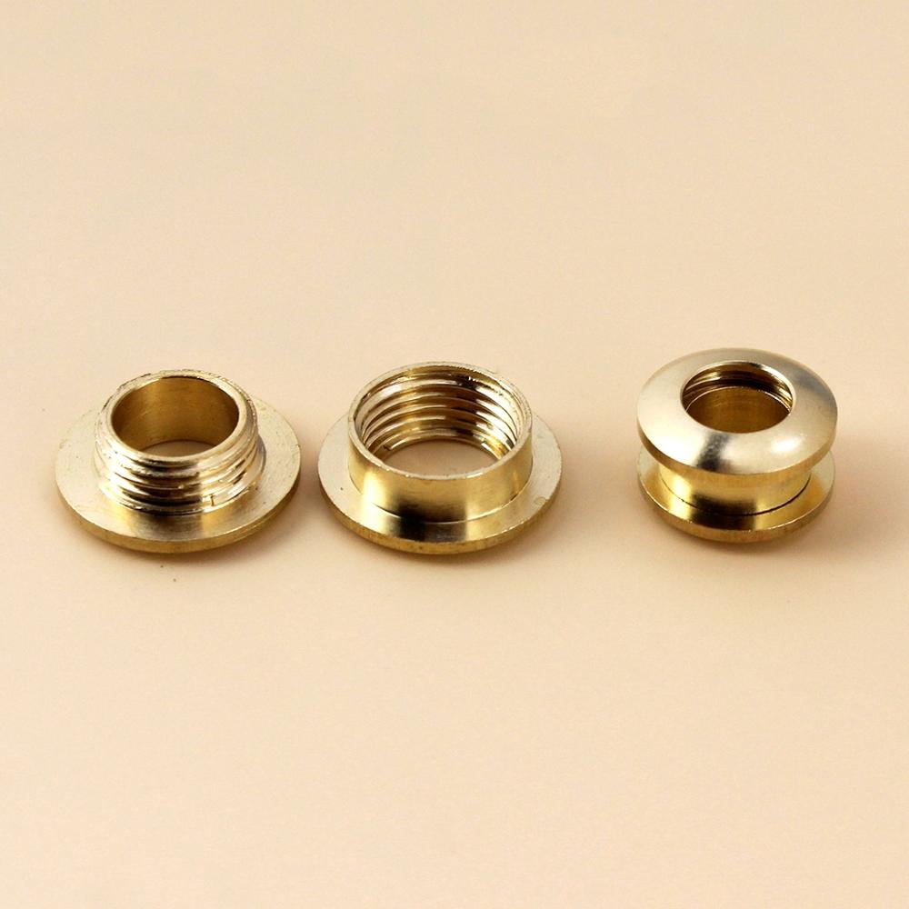 Solid Brass screw back Eyelets with washer grommets Leather Craft accessory for bag garment shoe clothes jeans decoration