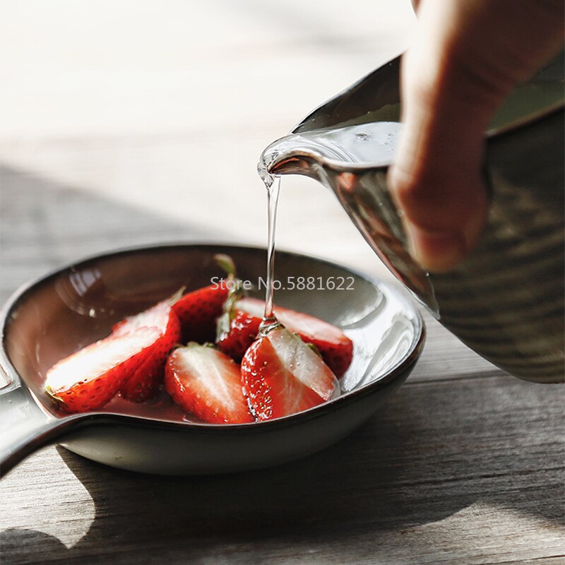 Französisch Keramik Saft Schüssel, Saucen Frühstück Schüssel Salat Schüssel, Kleine Milch Topf Nachtisch Schüssel Heimat Geschirr