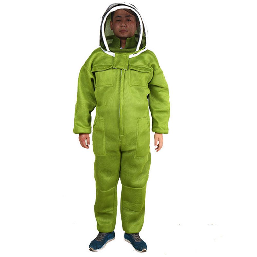 Traje de apicultura , ropa de aire acondicionado, colmena protectora, transpirable, antiabejas, para Apicultor