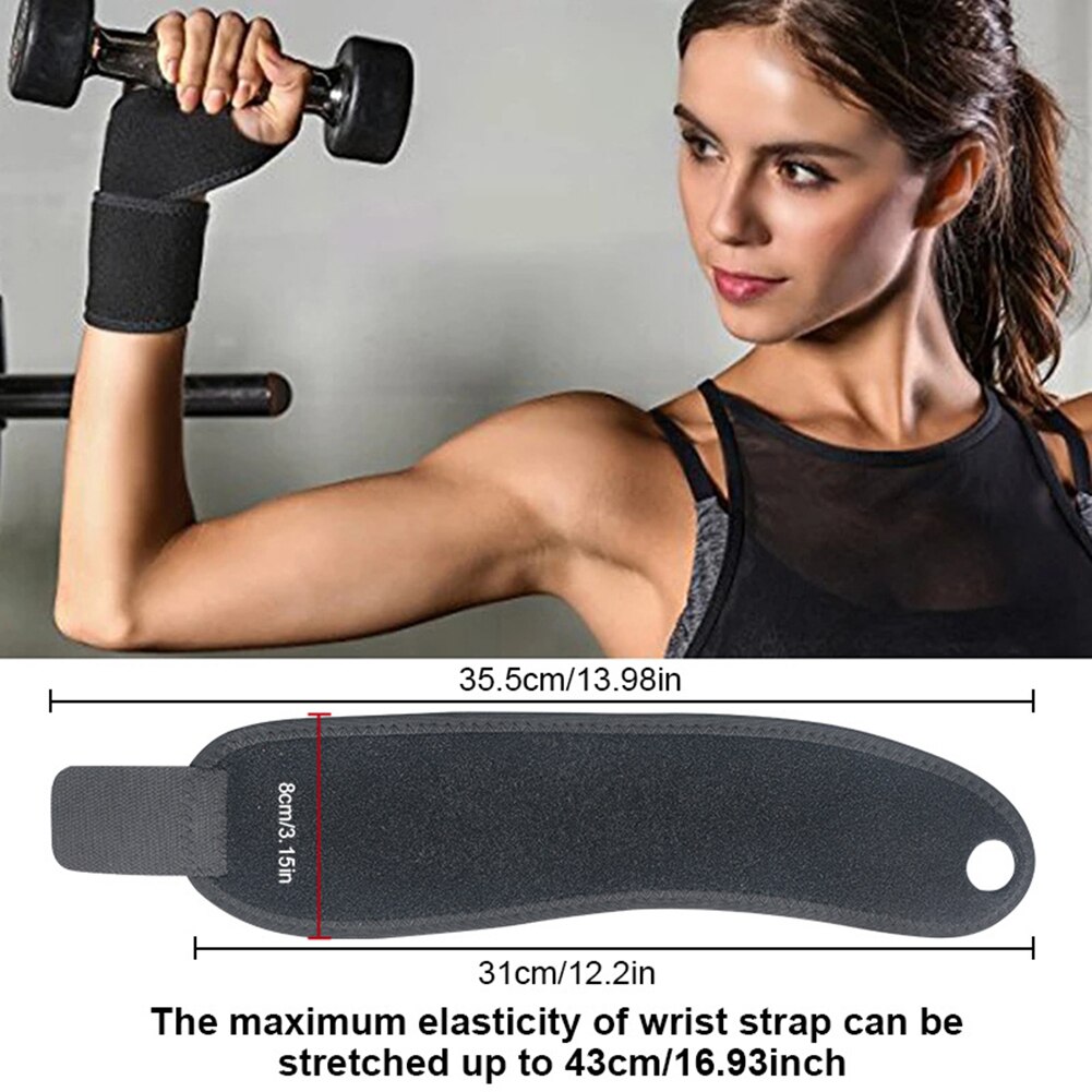 Unisex wrist protection band brace training wrist support carpal tunnel sprains strain gym strap wraps sport pain relief wrap bandage