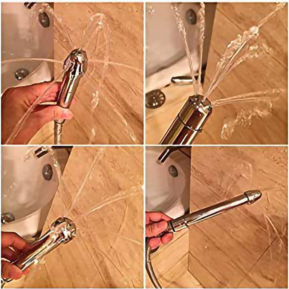 Bidet-einstellen, Dusche, Dusche, Einlauf-einstellen, 3 Köpfe, Dusche, Dusche, Reinigungssystem, Regler und Schlauch, Badezimmer-Zubehör