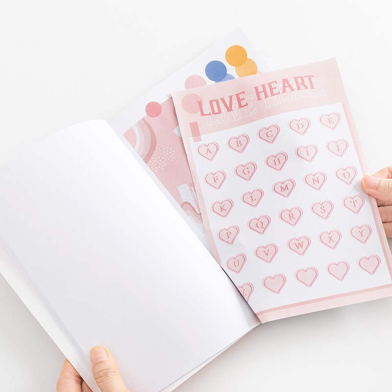 Koreansk rosyposy liv serie søte tidsskrift klistremerker bok ins etikett klistremerke dagbok planlegger scrapbooking diy dekorative skrivesaker