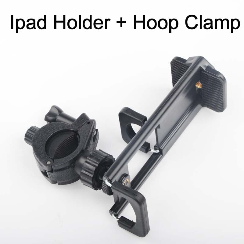 Ipad Live Holder 1/4 Mobile Phone Tablet PC Computer Photography Light double Holder Three Anchor Live Floor-Video Filming: Ipad Holder and HC
